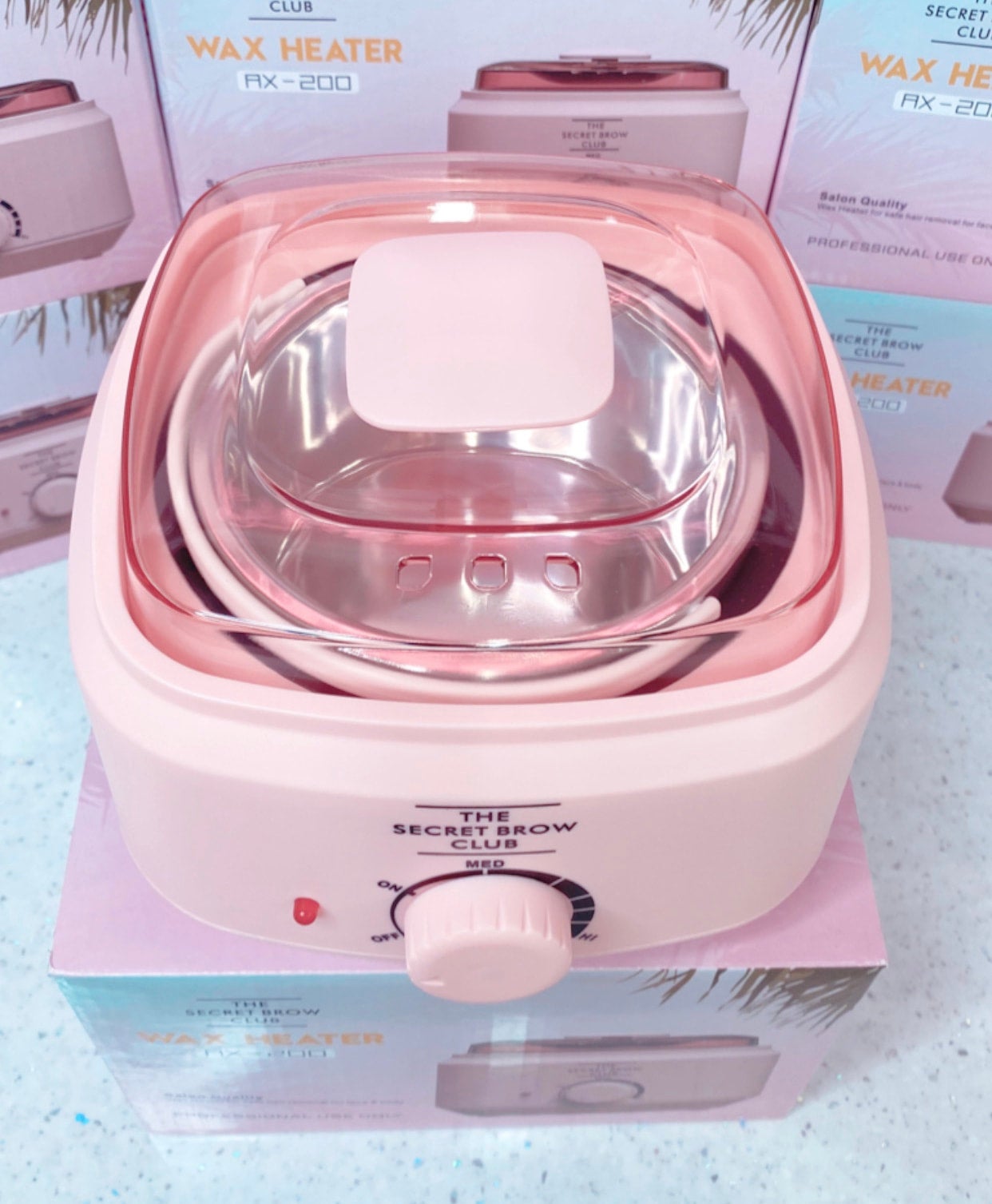 Wax Heater - Baby Pink