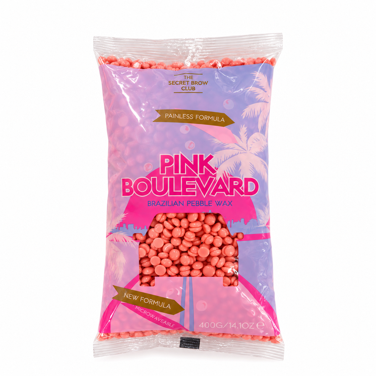 Pink Boulevard Brazilian Pebble Wax – 400g