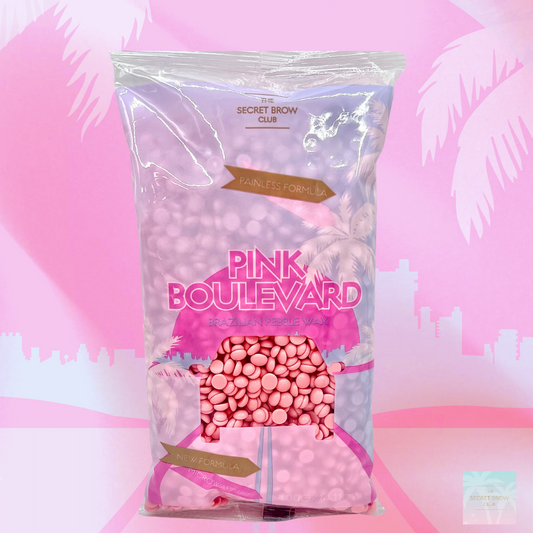 Pink Boulevard Brazillian Pebble Wax