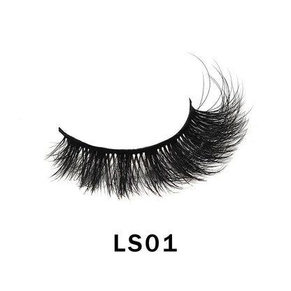 Luxury 100% Mink Strip Lashes - 1 Pair