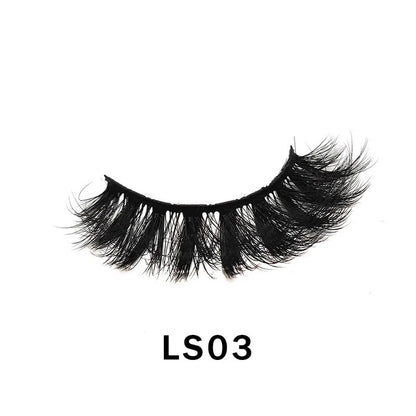 Luxury 100% Mink Strip Lashes - 1 Pair