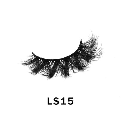 Luxury 100% Mink Strip Lashes - 1 Pair